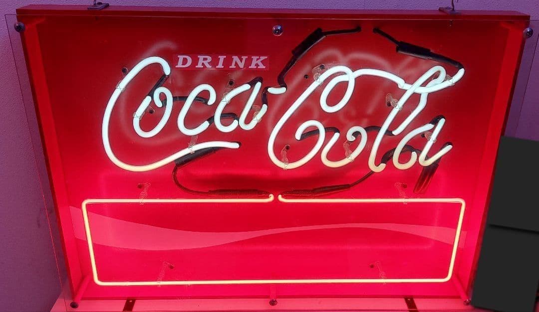 大型 コカコーラ Coca-Cola ネオンサイン ヴィンテージ品 1996年