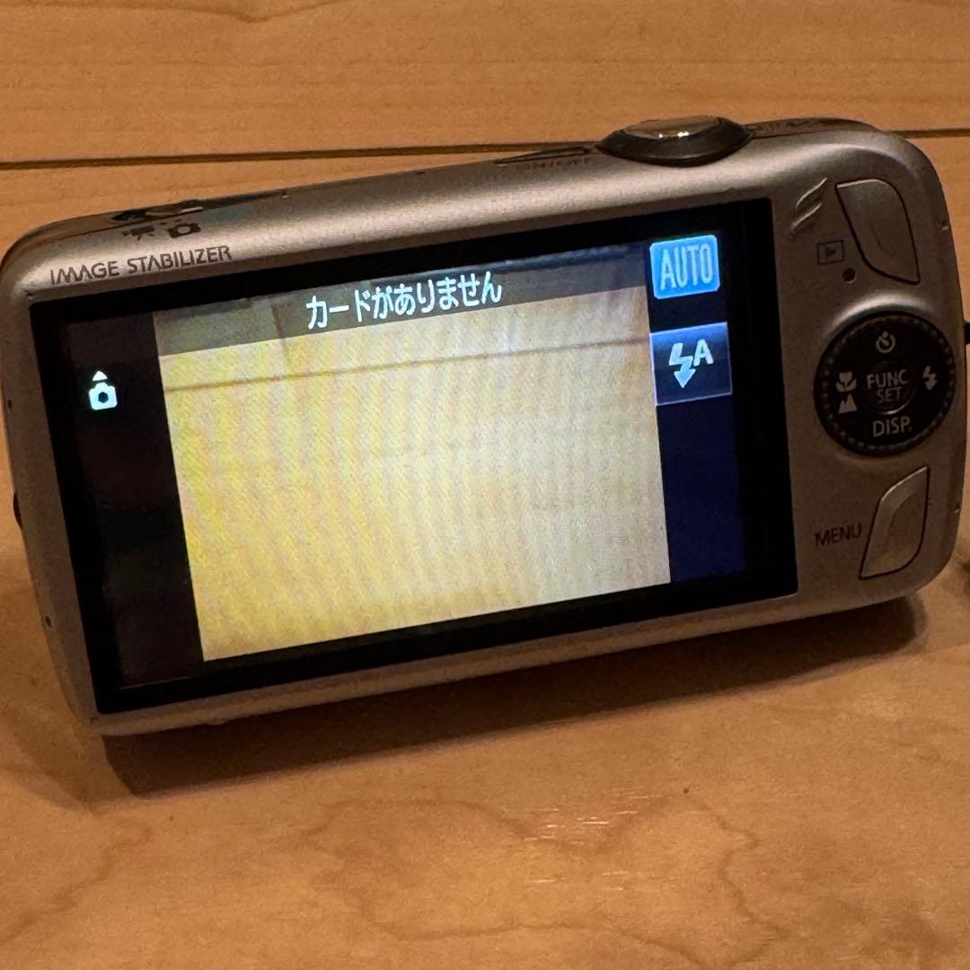 Canon コンデジ IXY DIGITAL シルバー 中古
