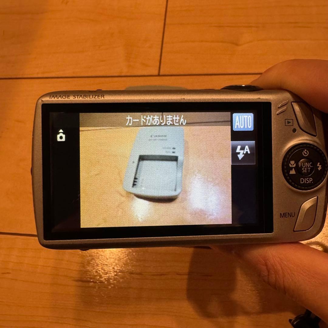 Canon コンデジ IXY DIGITAL シルバー 中古