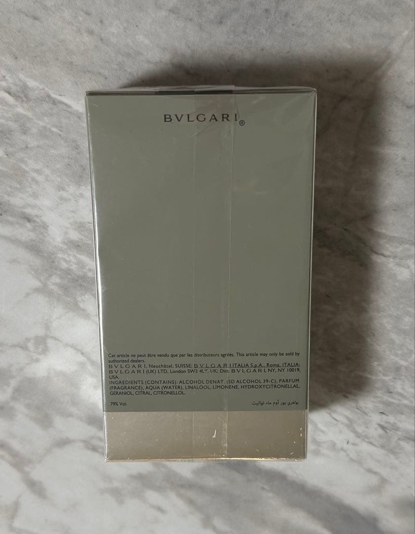 【新品未開封】BVLGARI ブルガリ プールオム オードトワレ 100ml