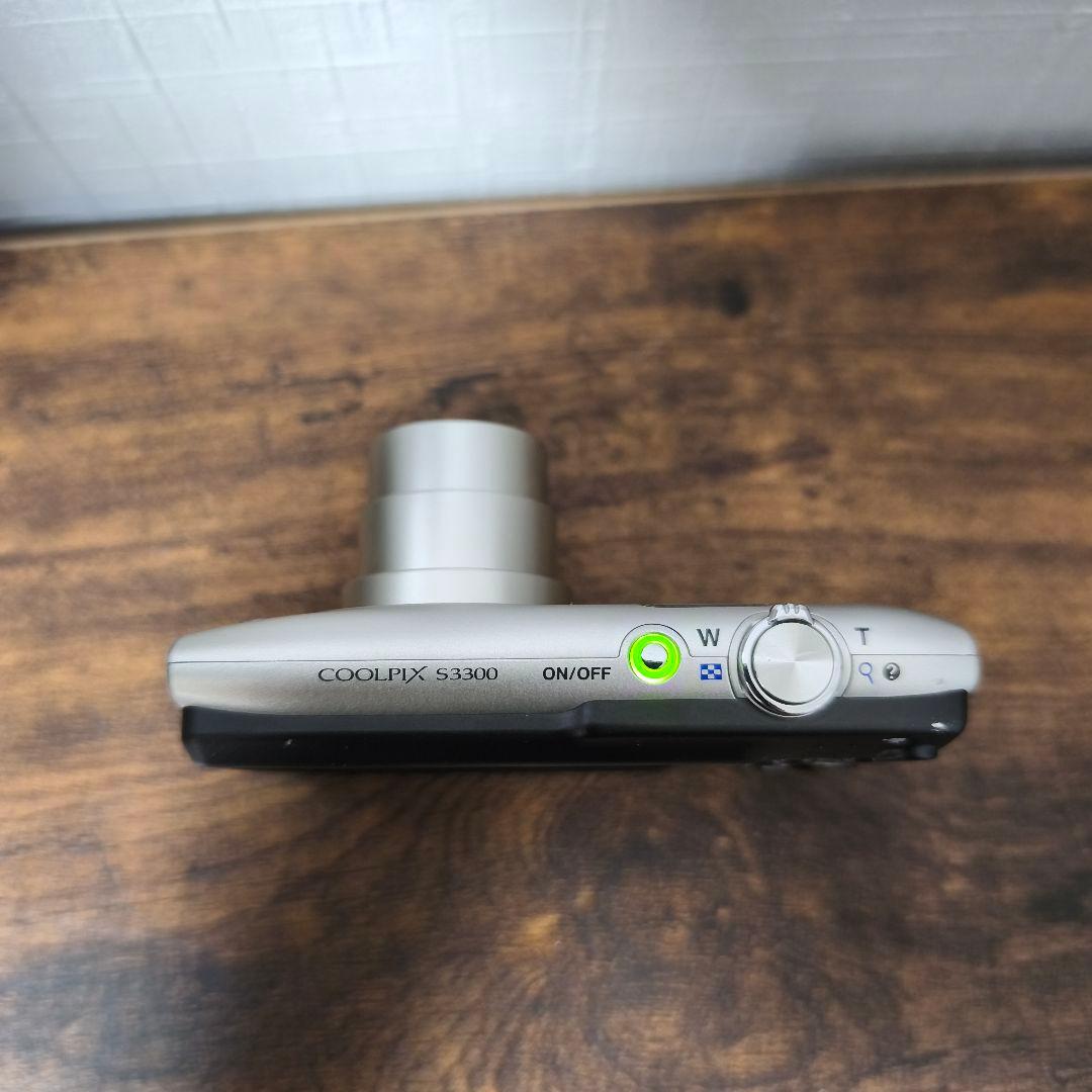 【美品・付属品完備】Nikon COOLPIX S3300 シルバー