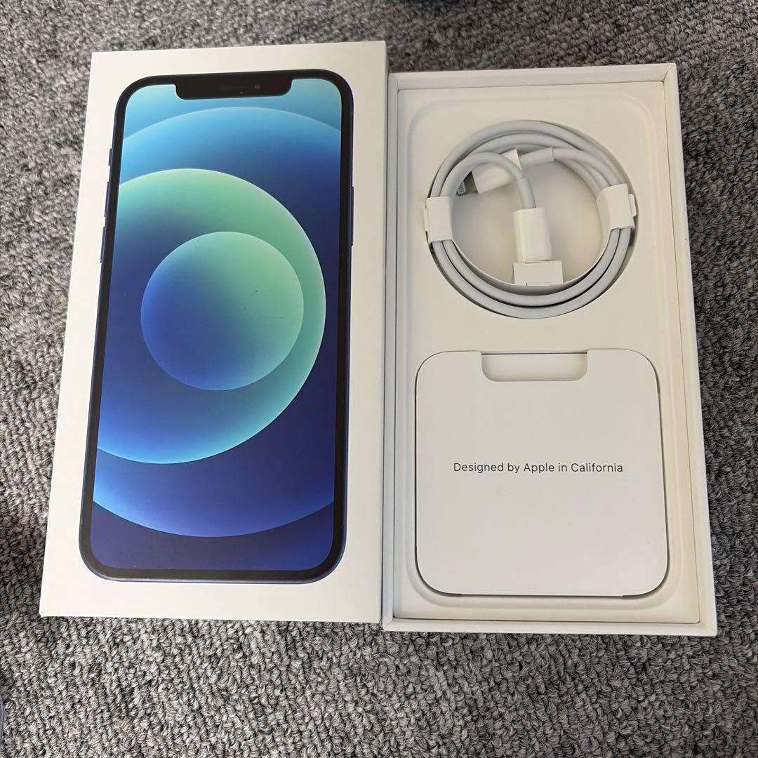 iphone12 256gb SIMフリー 最大容量77% iface付き