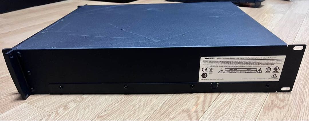 BOSE PM8250パワーアンプ 最大出力:2000W 動作確認済み