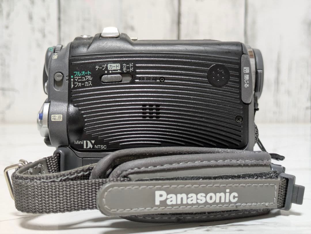 【再生機】Panasonic　NV-GS50　MiniDV対応　セット