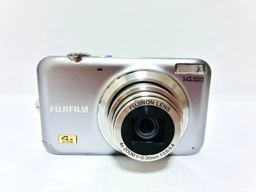 【ほぼ新品・付属品完備】 FUJIFILM FinePix JX180 シルバー
