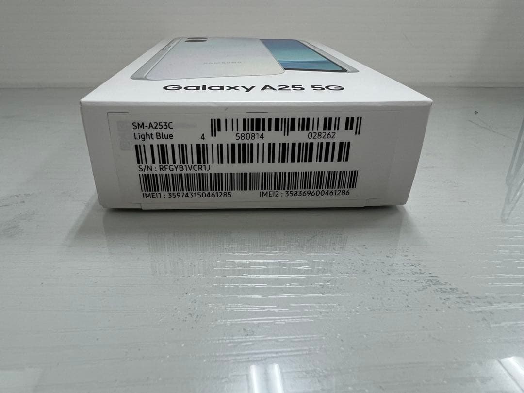新品未開封　GALAXY A25 5G ライトブルー　SIMフリー