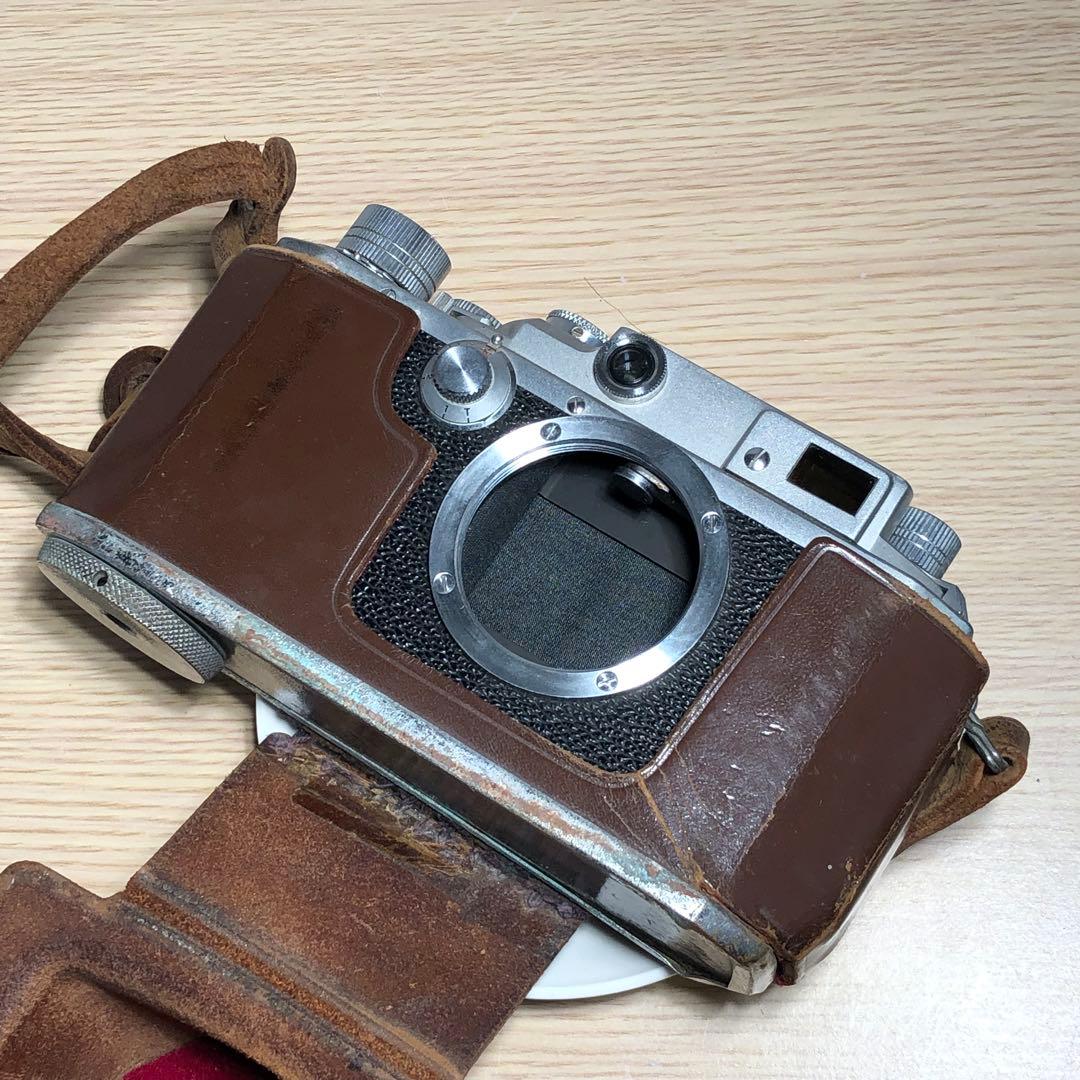 ケース付　Canon Ⅱ S型 ？　フィルムカメラ