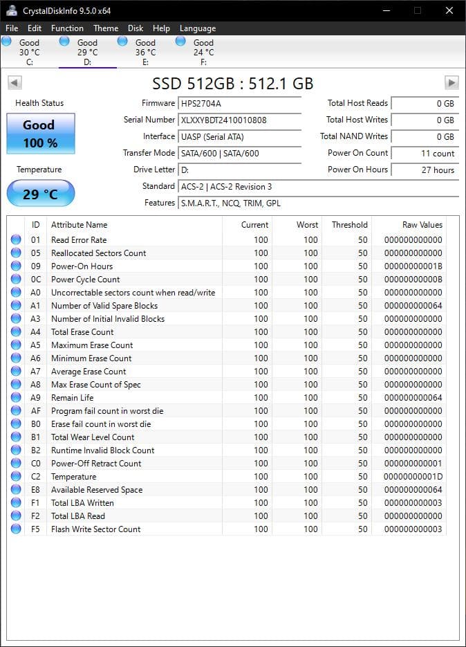 内蔵型SSD Superheer E400 512GB NGFF M.2 SATA SSD