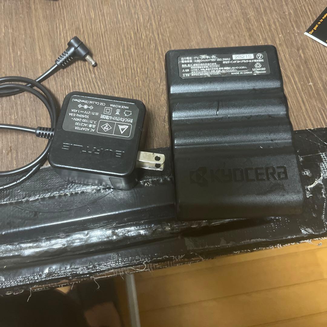 バートル空調服17vバッテリー充電器中古