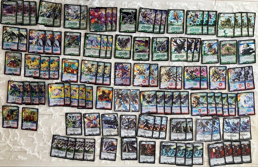 【旧枠】デュエマ　引退品　ボルメテウスホワイトドラゴン等まとめ売り