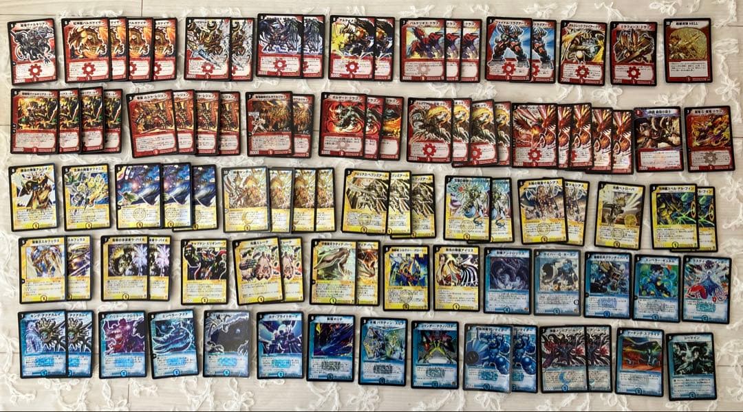 【旧枠】デュエマ　引退品　ボルメテウスホワイトドラゴン等まとめ売り