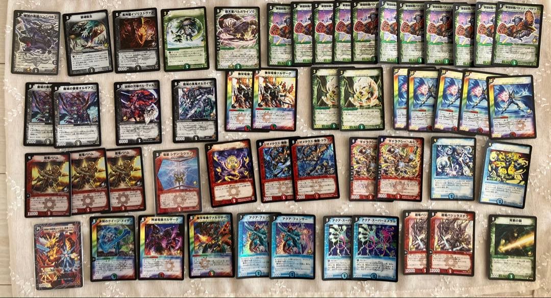 【旧枠】デュエマ　引退品　ボルメテウスホワイトドラゴン等まとめ売り
