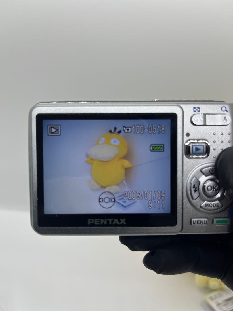 美品　PENTAX Optio A20 シルバー