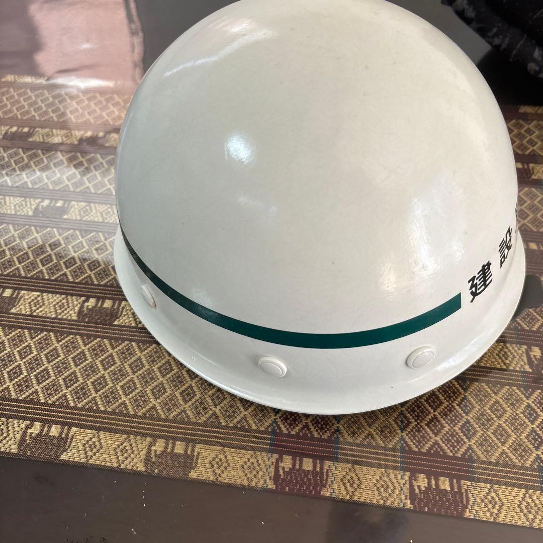 東京都建設局　工事保安帽 飛来 落下物 建設 土木 アンティーク
