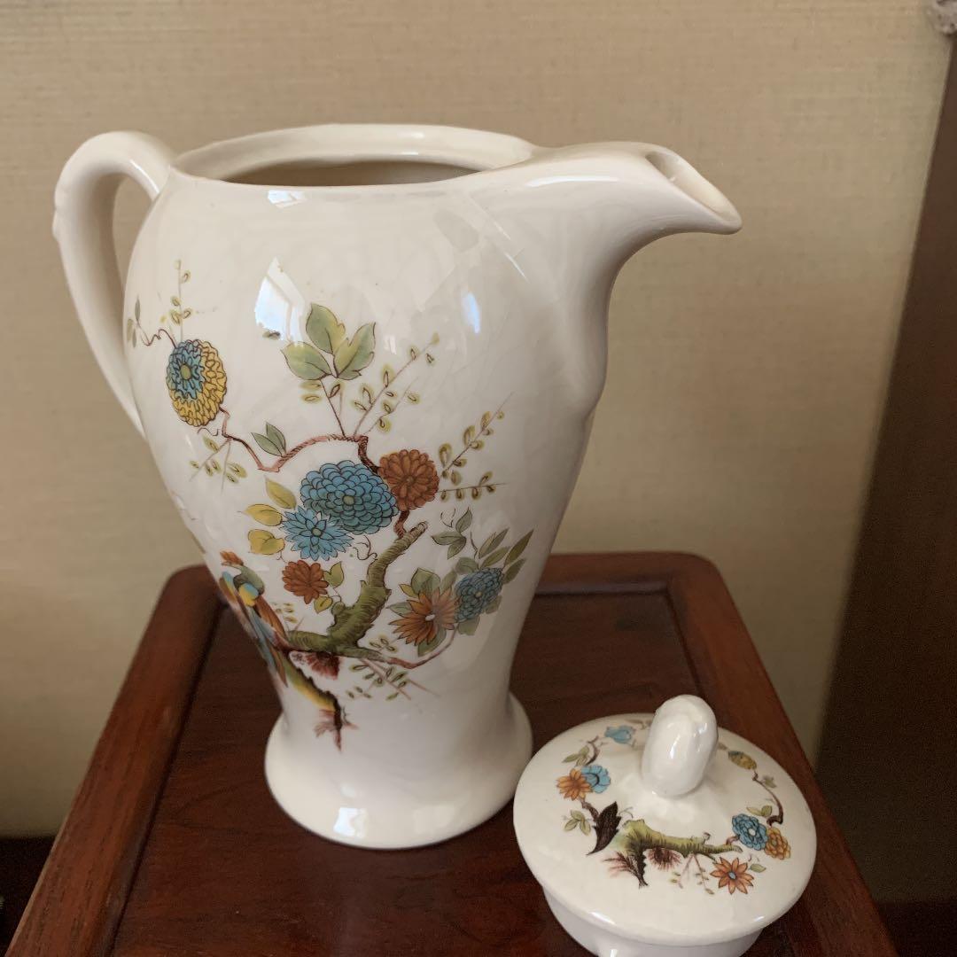 値下げしました　ロイヤルコウルドン　アンティーク　コーヒー、ティーポット