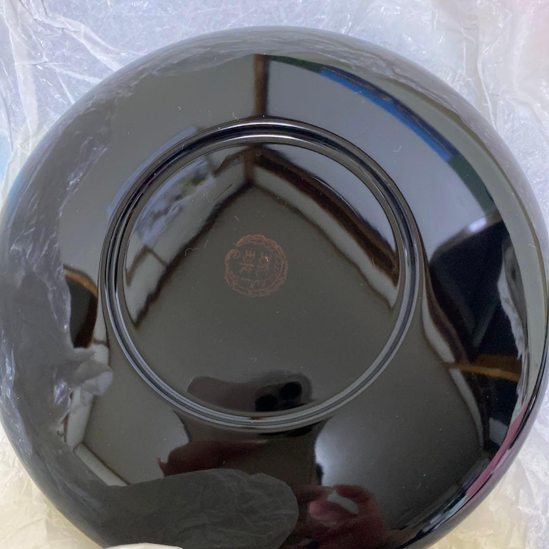 琉球漆器　菓子皿