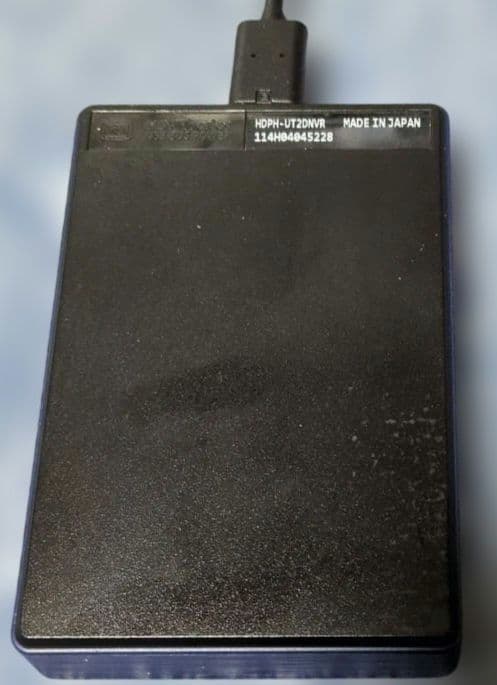 I-O DATA 2TB 外付けハードディスク HDPH-UT2DNVR