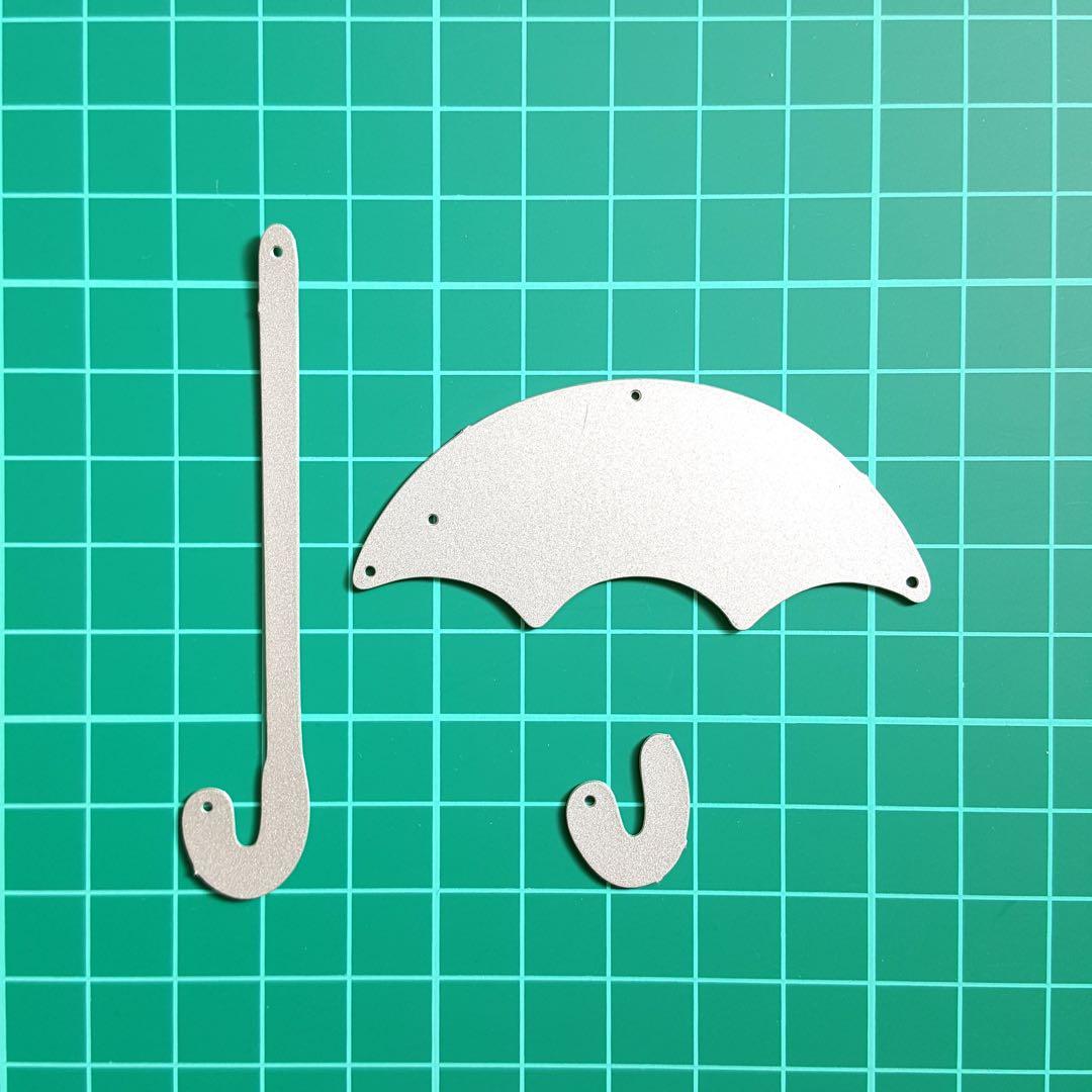 (3) カッティングダイ クラフト 傘 アンブレラ umbrella