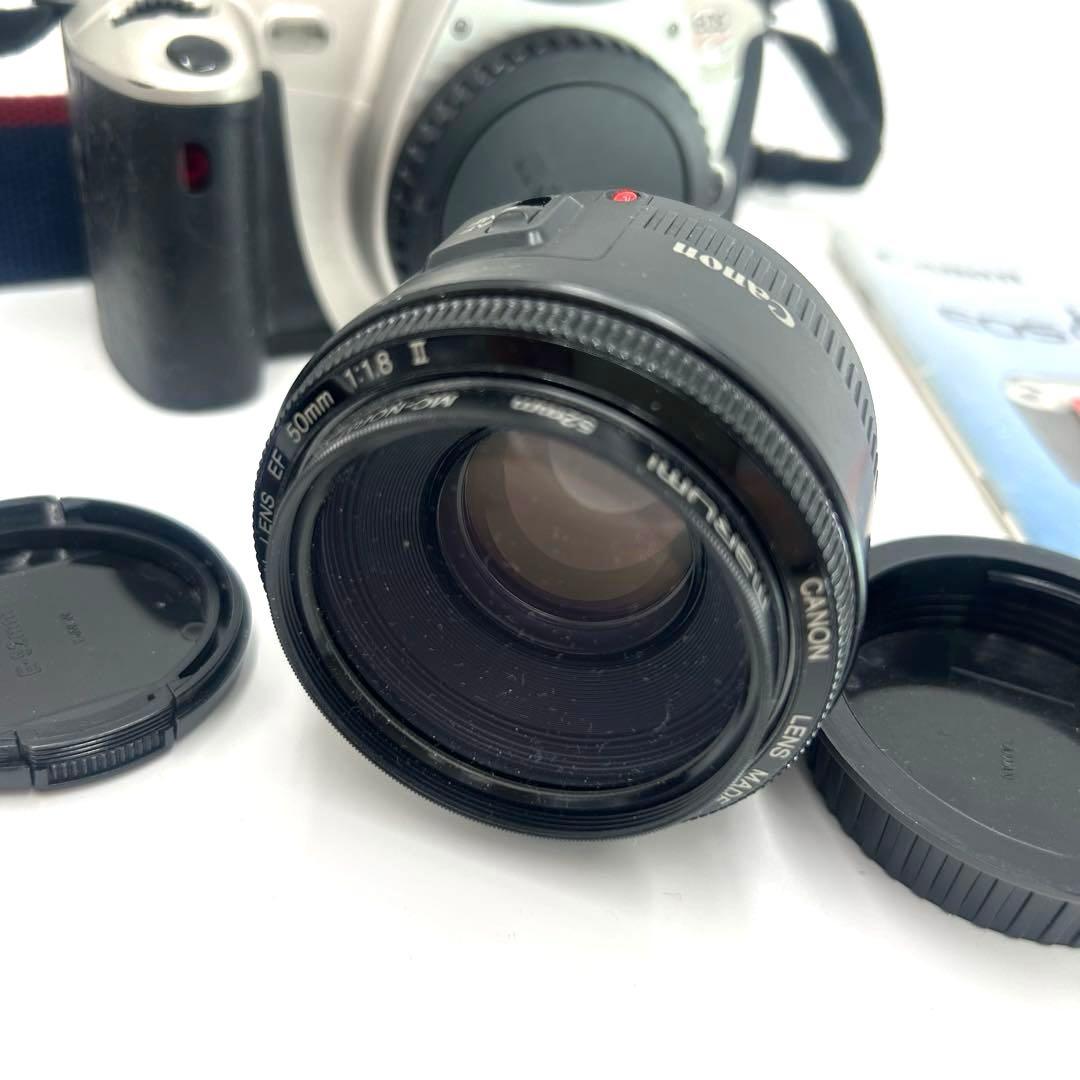 Canon EOS Kiss フィルム一眼レフカメラ/Canon50mmレンズ付