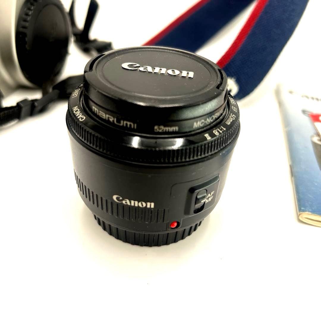 Canon EOS Kiss フィルム一眼レフカメラ/Canon50mmレンズ付