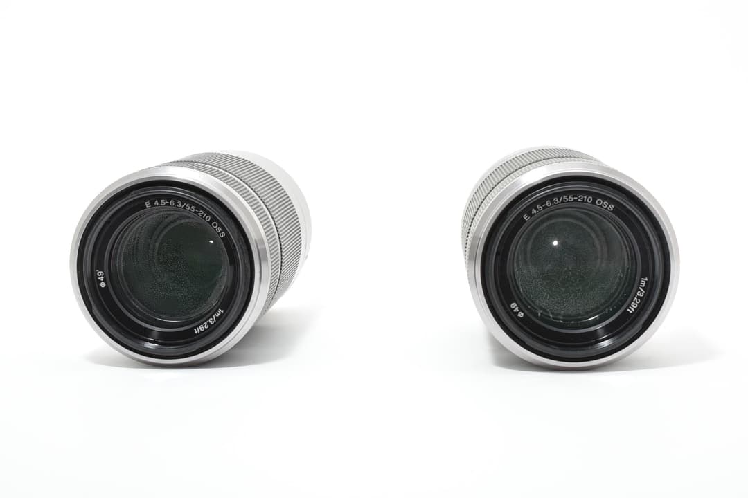 SONY 2本まとめE55-210mmF4.5-6.3SEL55210
