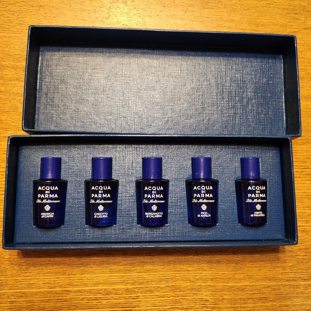 ACQUA DI PARMA ブルーメディテラネオセット 5ml x 5