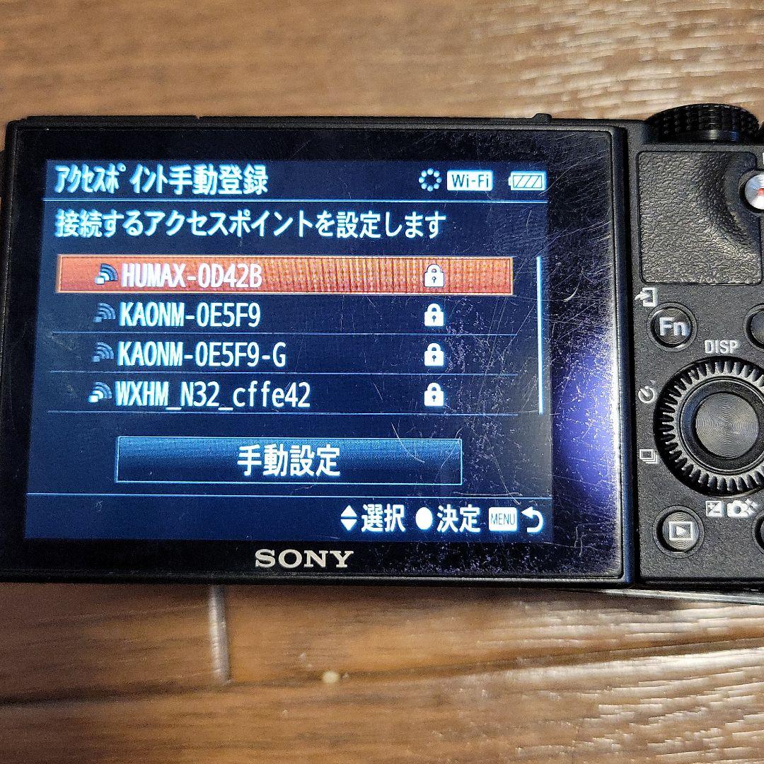 デジカメCyber-shot III 光学2.9倍 DSC-RX100M3