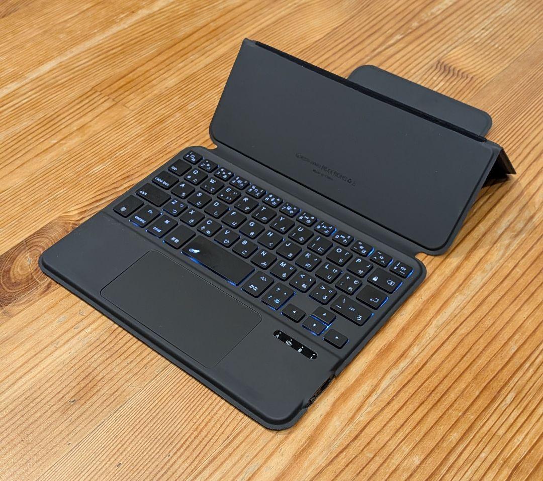 MePadKey 日本語配列キーボードケース iPad mini 7/6用 黒