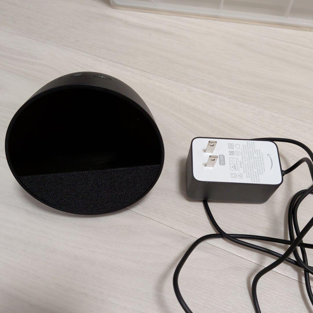 Amazon echo spot スマートスピーカー 黒