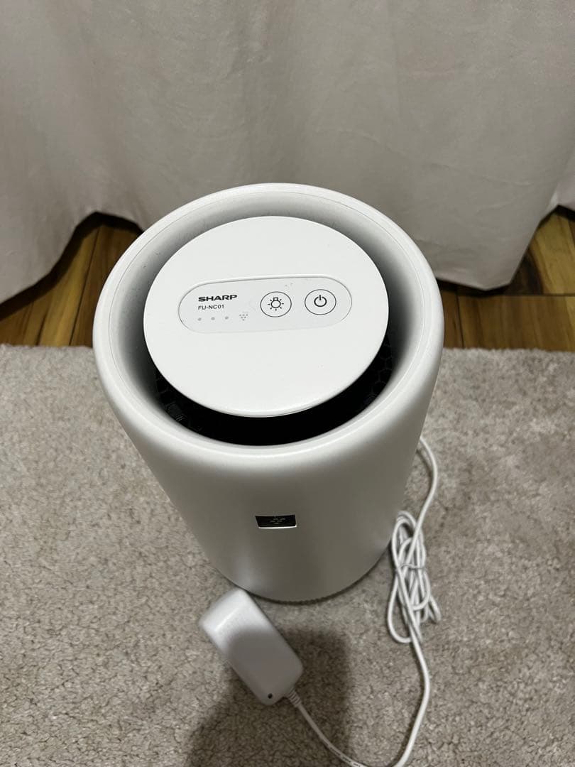 SHARP 空気清浄機 FU-NC01-W 2022年製　美品