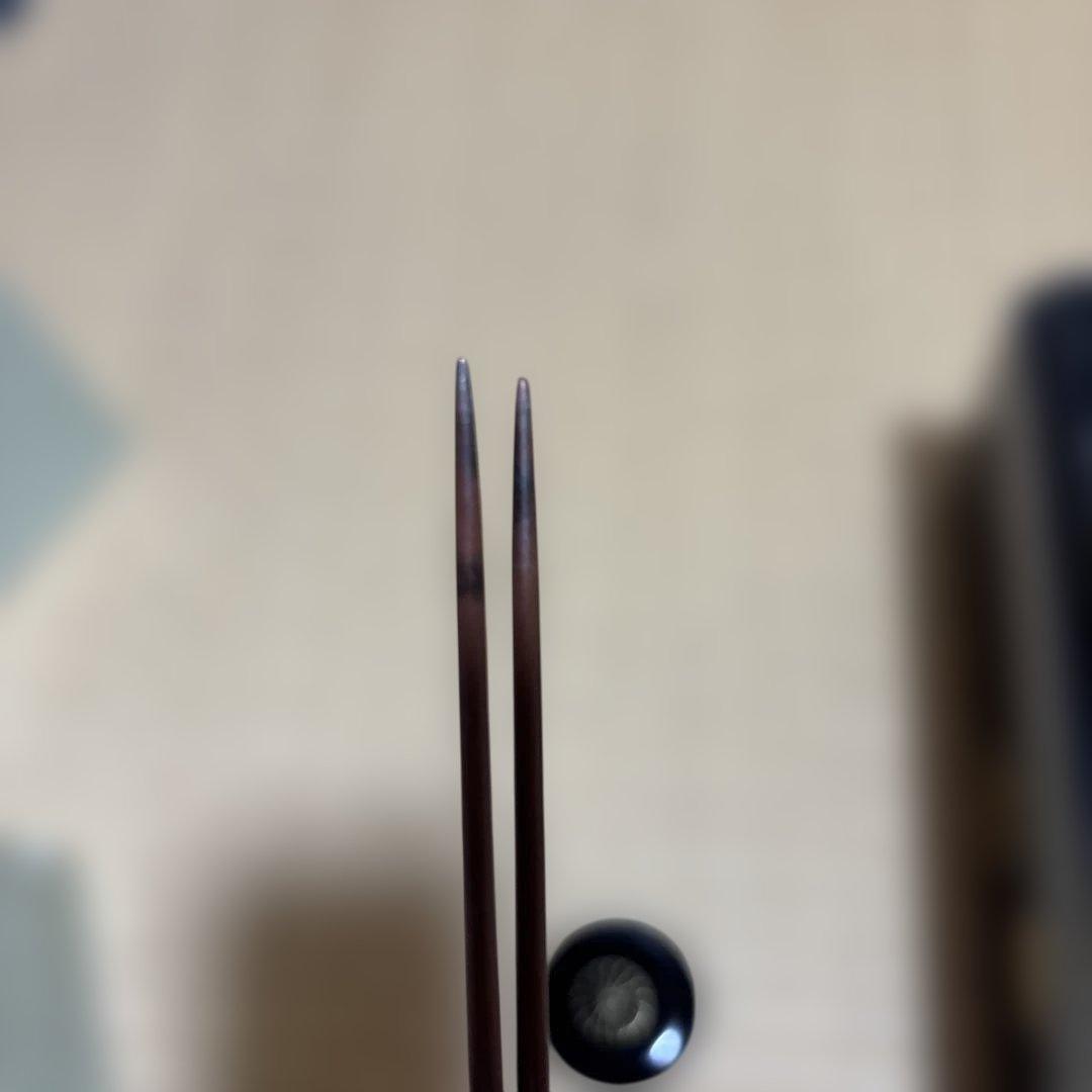お茶箱　黒