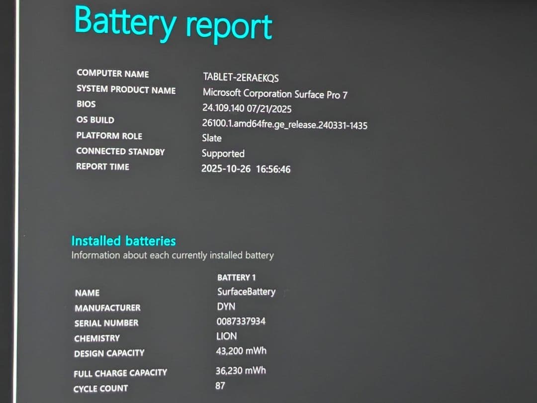 Windowsタブレット本体 Surface Pro7 i5 /8GB/128GB