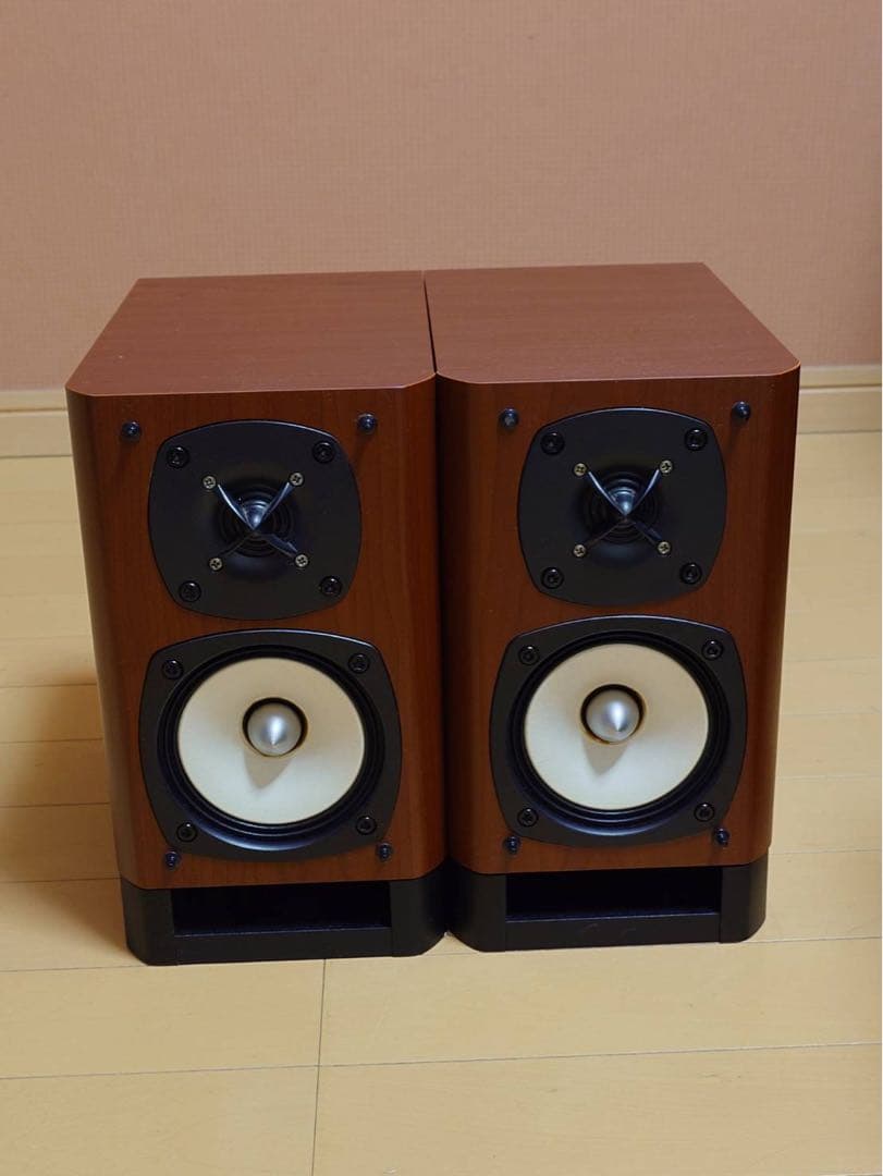 ONKYO スピーカー　2台1組D-55EX＋ケーブル 2.5m バナナプラグ