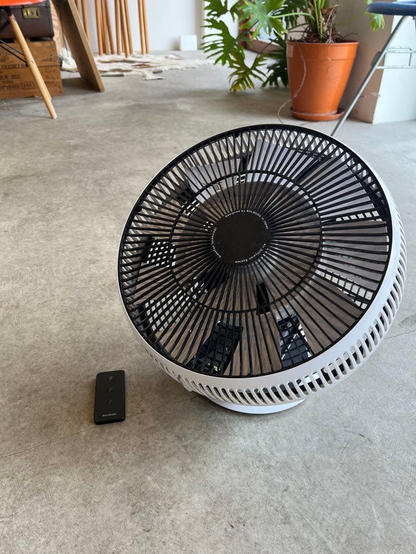 バルミューダ　Green Fan Cirqサーキュレーター リモコン付き