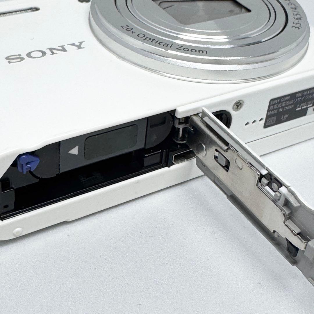 SONY DSC-WX300 白 20倍ズーム Wi-Fi対応 動作品