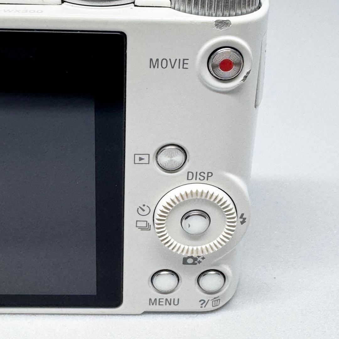 SONY DSC-WX300 白 20倍ズーム Wi-Fi対応 動作品