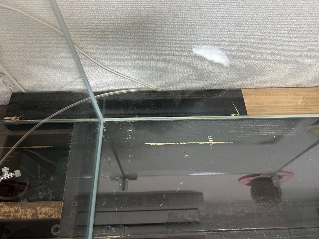 ガラス水槽 レグラス60✖️45✖️45 アクロトライアングルLEDなどセット★