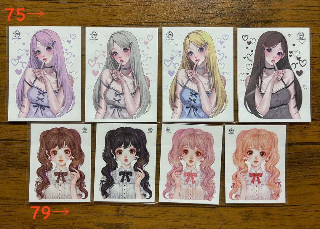 人物ステッカー　にゃあちゃんの文具屋さん　③