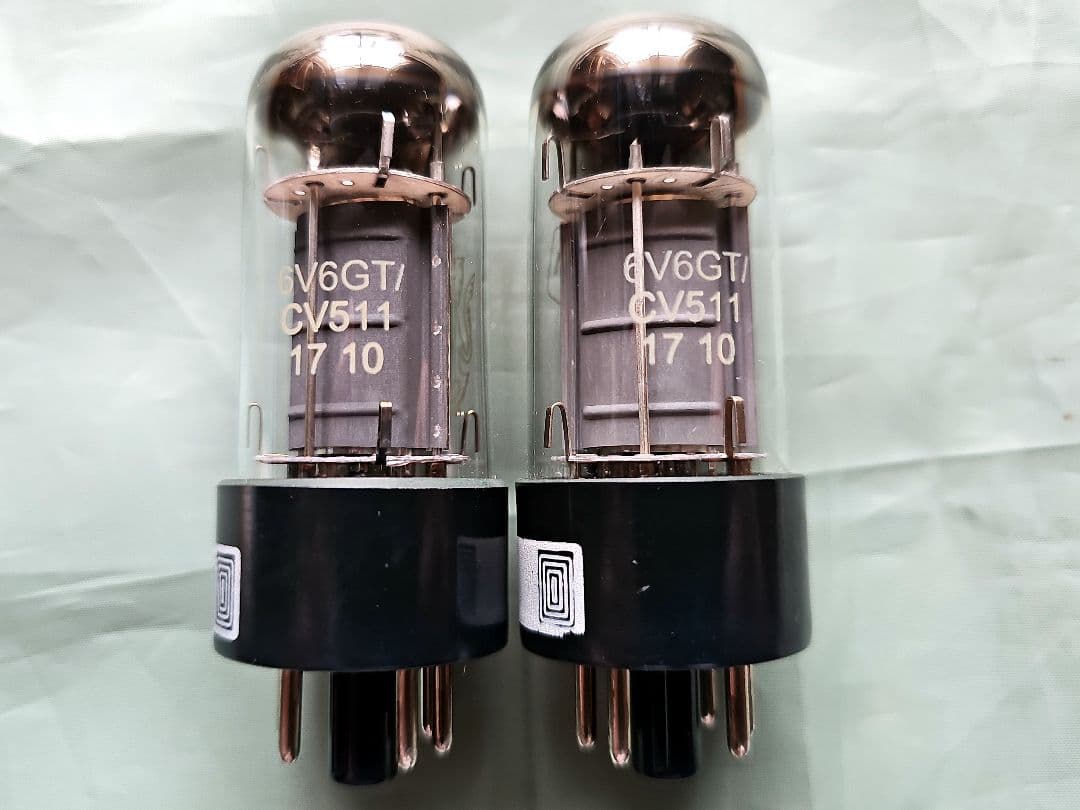 Genalex 6V6GT/CV511 真空管 2本ペアセット
