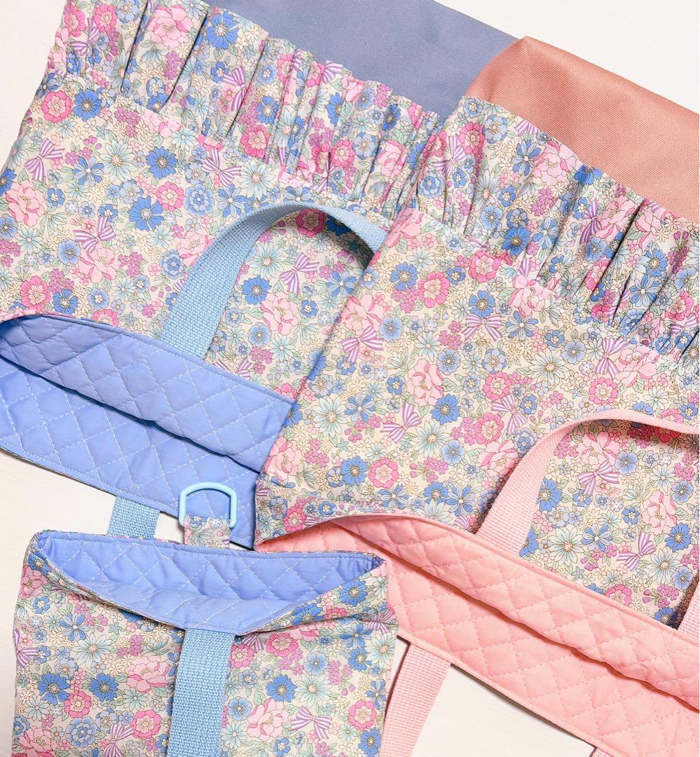 オーダーページ　レッスンバッグ　上履き入れ　体操服袋　ハンドメイド　入園入学