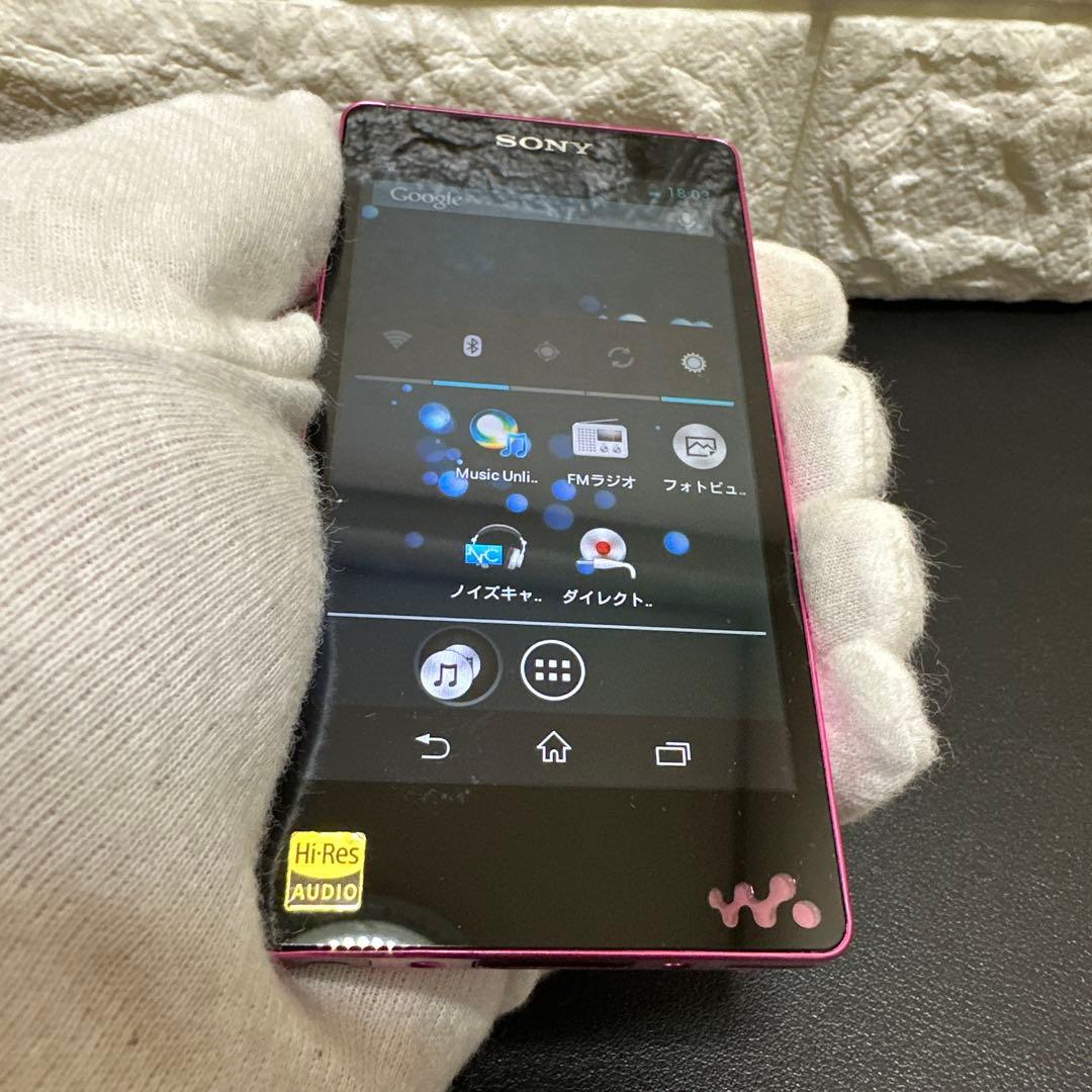 美品　SONY「NW-F885」（Fシリーズ16GB) ピンク　動作確認済