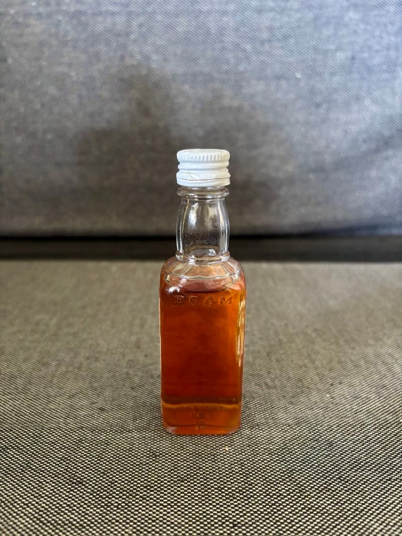 ビームスチョイス　イラストラベル　旧ボトル　ミニボトル　バーボン古酒　未開封