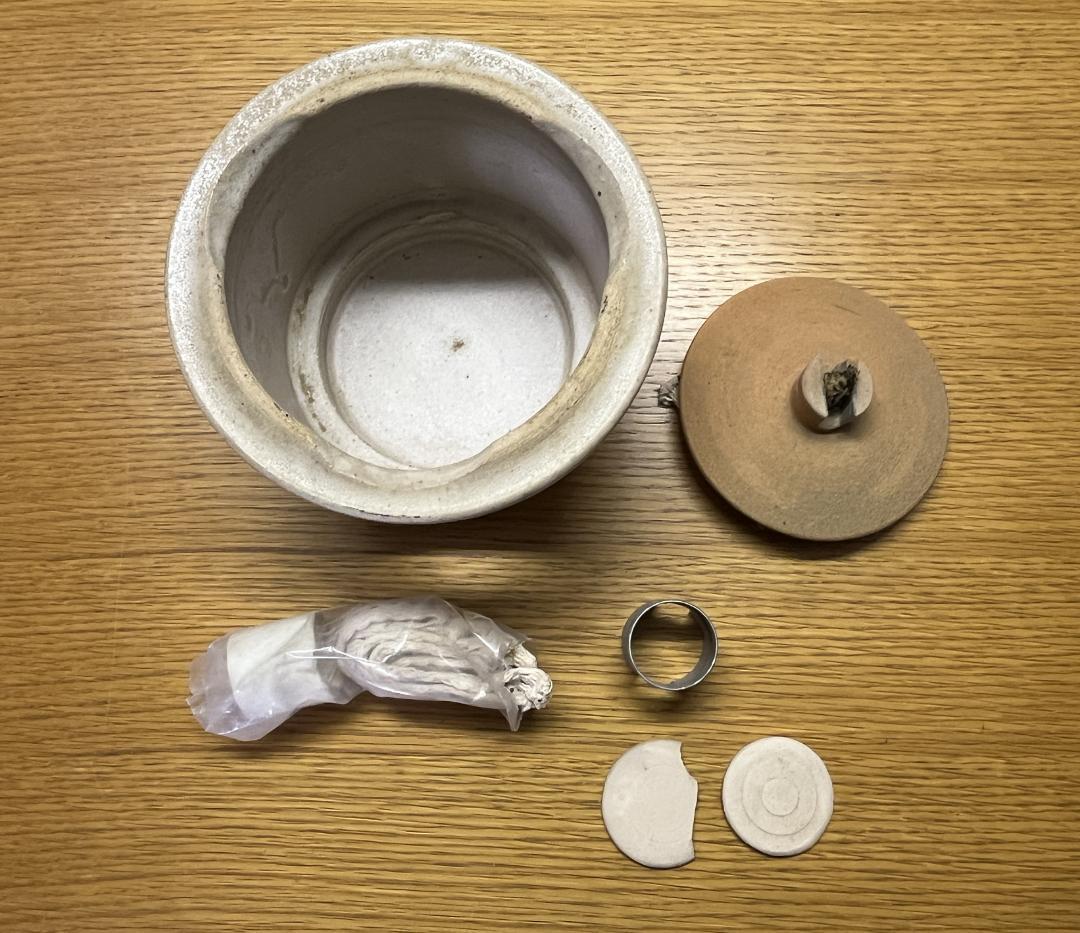大幅値下げ！煎茶の道具　アンティーク炉　未使用品