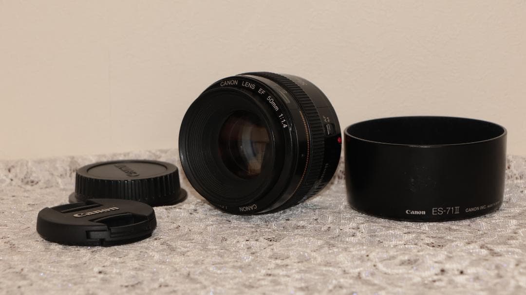 完動/美品 Canon EF50mm/f1.4 USM