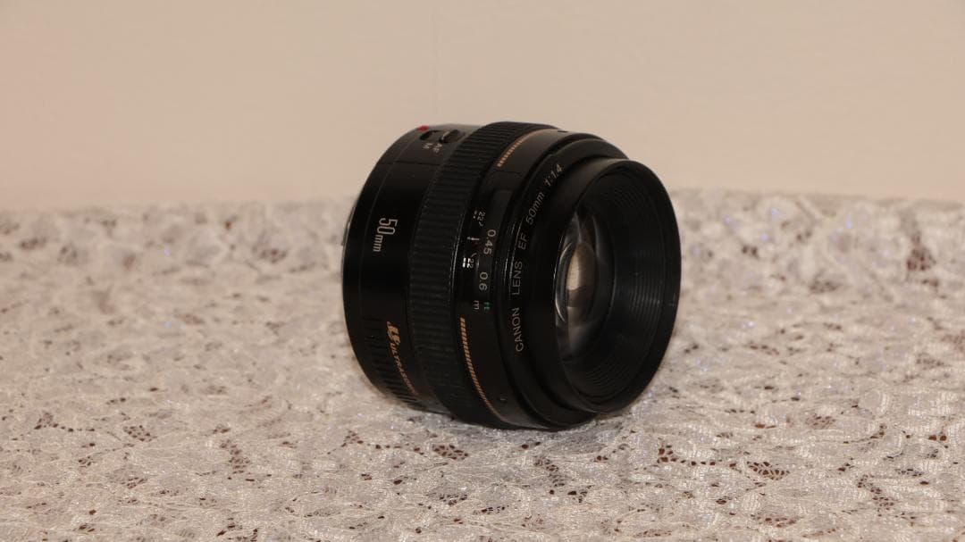 完動/美品 Canon EF50mm/f1.4 USM