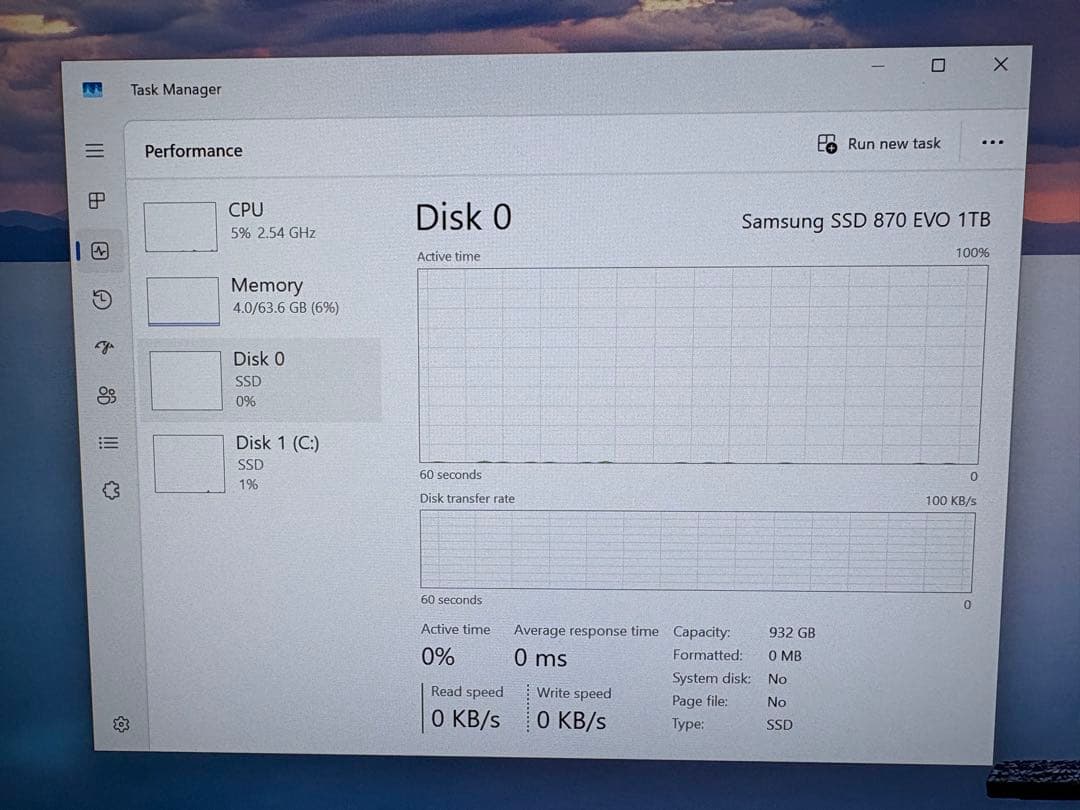 NUC11TNHv5 メモリ64G SSD1TB+120GB vPRO