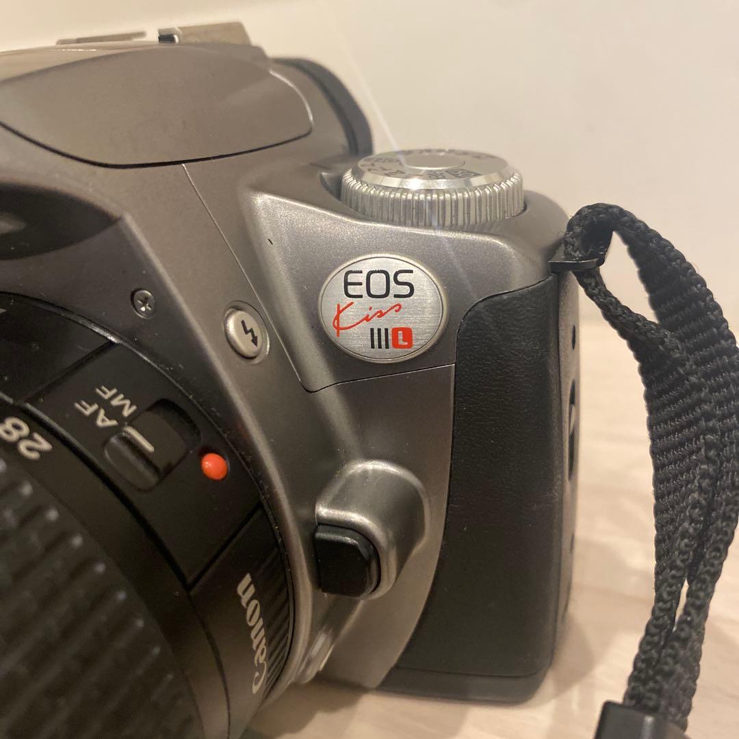 【現状品】Canon EOS kissⅢL フィルム 一眼レフカメラ レンズ付き