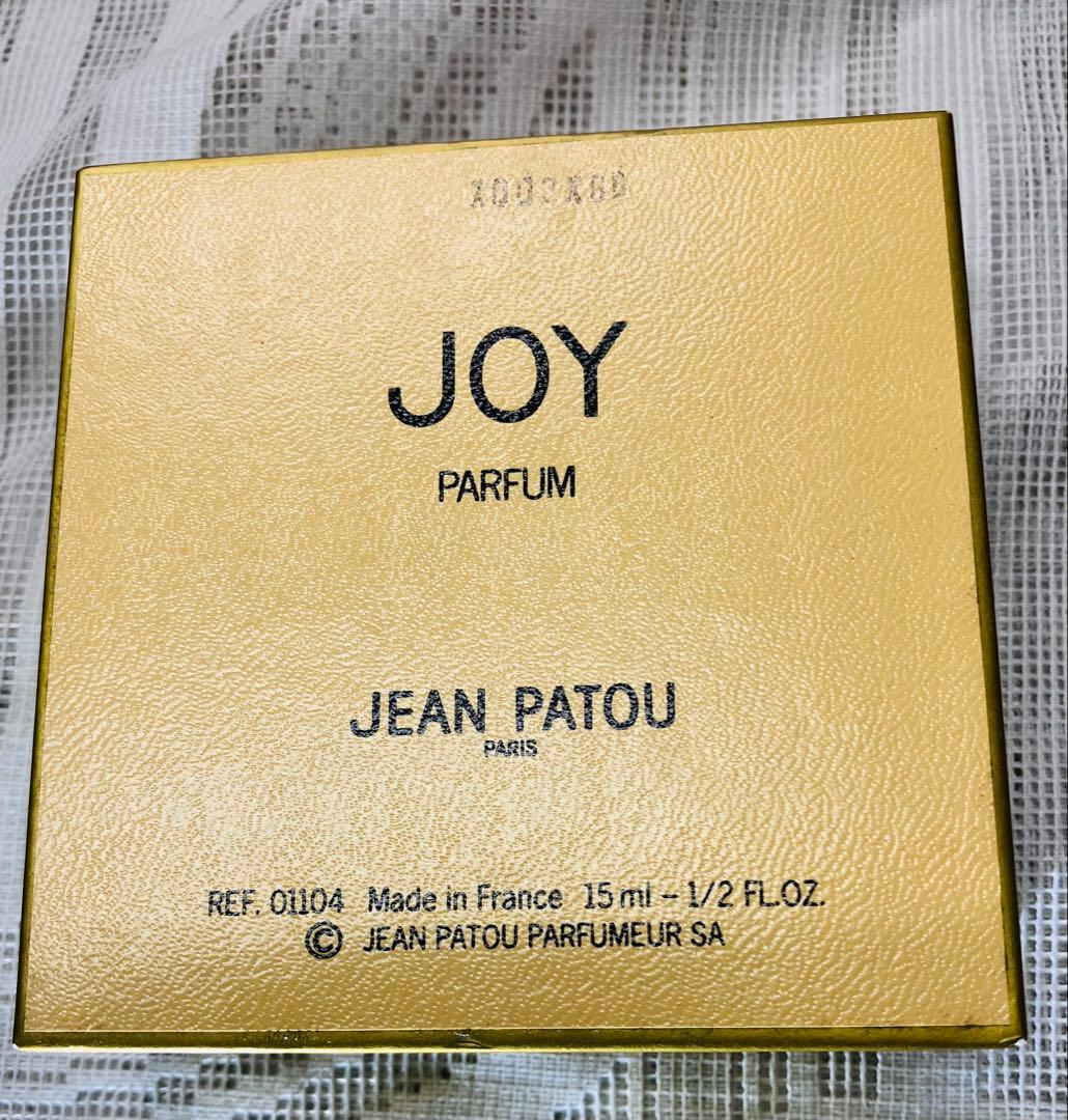 [JEAN PATOU JOY ]未使用・フランス香水 15mlギフトボックス入