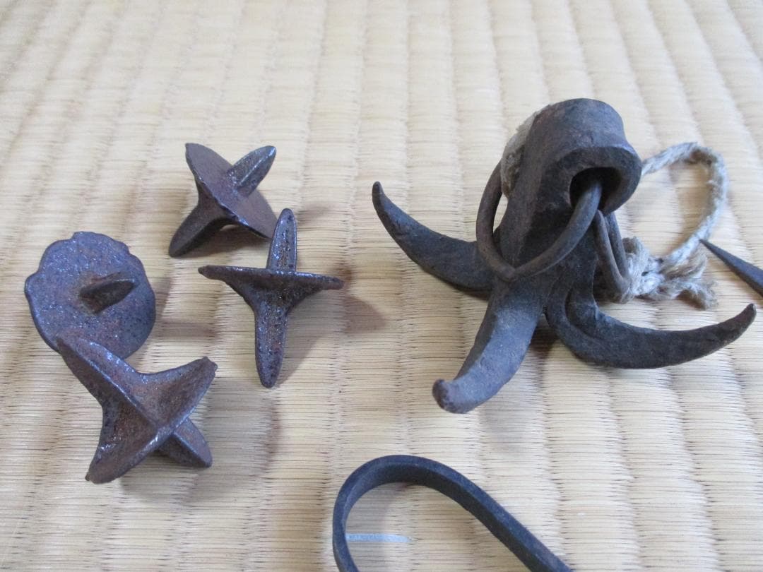忍者道具コレクション　鉄製 鍛冶屋作り　208