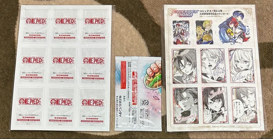 未開封　最強の3兄弟パック　ワンピースカード　最強ジャンプ付録 まとめ売り